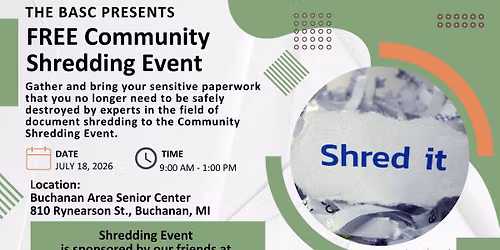 Free Community Shredding Event