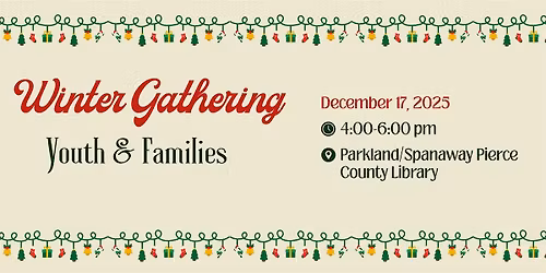 FREE Christmas Gathering Youth & Families