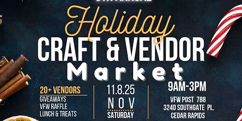 5th Annual Holiday Craft & Vendor Market 