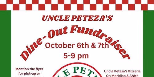 Uncle Petra\u2019s Dine-Out Fundraiser