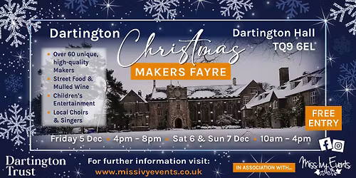 Dartington Christmas Makers Fayre