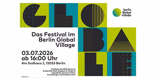 GLOBALE - Das Festival im Berlin Global Village 