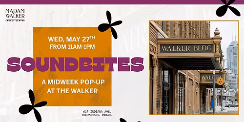 SoundBites: A Midweek Pop-Up at The Walker