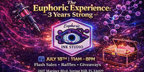 The Euphoric Experience: 3 Years Strong