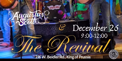 Jeremiah James with Augustus Scott and The Revival return to Screwballs. Cowboy Up!