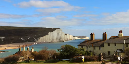 The shorter Seven Sisters, Friston Forest, and Cuckmere Haven