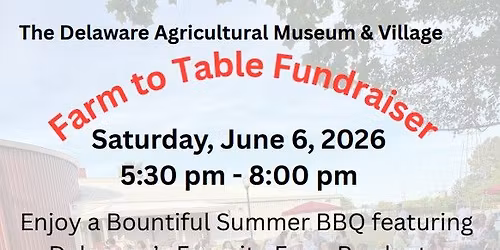 Farm to Table Dinner