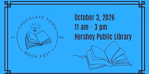 6th Annual Chocolate Town Book Fest 