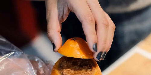 Slow Food Workshop: Citrus Miso-stuffed pickle