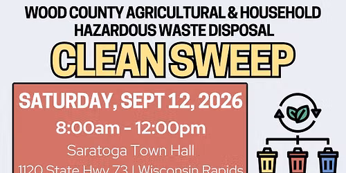 2026 Wood County Clean Sweep - Saratoga