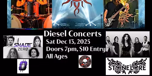 Live & Loud - Awaken The Ultimate Godsmack Tribute, Stonelore & Shade Zero