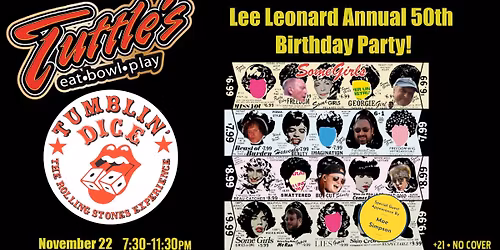 Tumblin' Dice Rolling Stones Experience w appearance by Mae Simpson