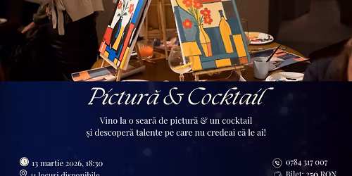 Pictur\u0103 & Cocktail la Manifest