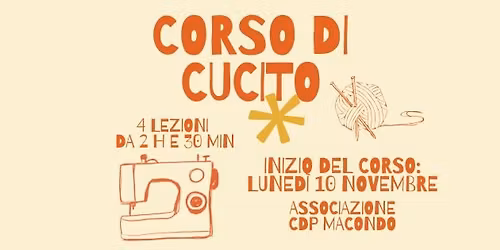 Corso di cucito