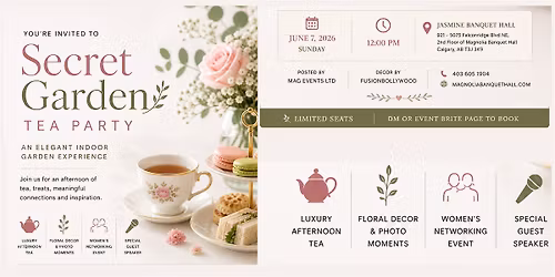 Secret High Tea party