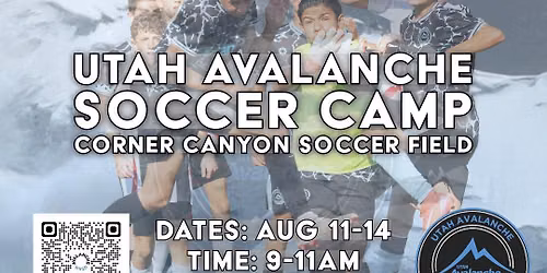 Utah Avalanche Soccer Camp