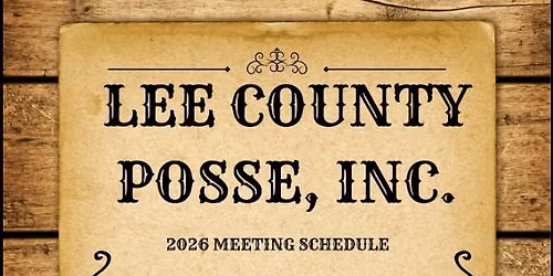 General Meeting - All Welcome