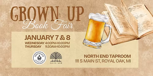 Grown-up Book Fair @ North End Taproom
