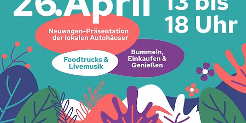 Fr\u00fchlingsfest mit verkaufsoffenem Sonntag und Automobilsalon 