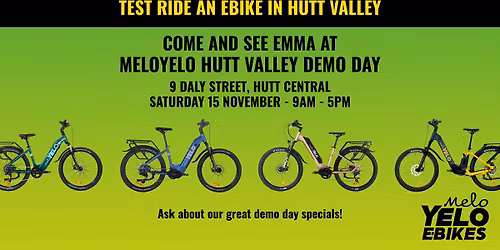 Test ride an ebike in Hutt Valley
