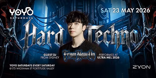 Hard Techno Night feat: From Now On (Ultra Mel 2026 alumni)
