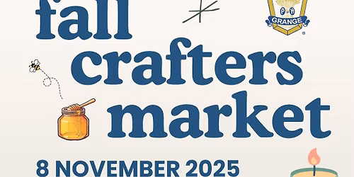 Fall Crafters Market & Holiday Boutique - Woodbridge Grange Hall, Nov. 8th