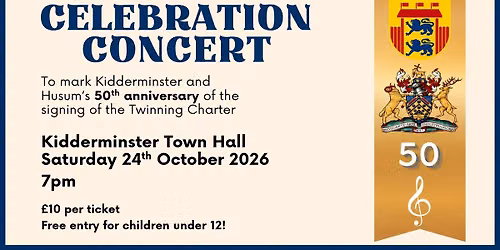 Twinning Celebration Concert