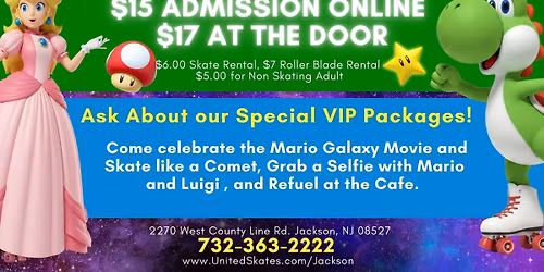 \u2b50\ud83c\udf44 MARIO GALAXY GLOW SKATE \ud83c\udf44\u2b50 \ud83d\ude80