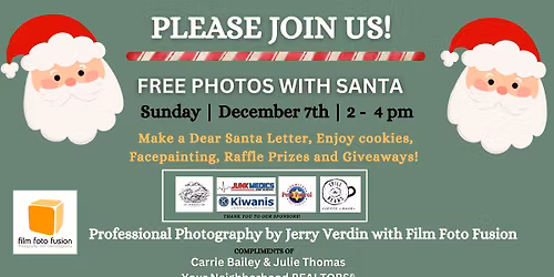 FREE Photo with Santa!!! Princess Del Cerro Park