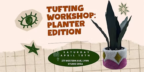 Tufting Workshop: Planter Edition