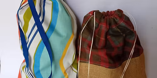Sew Resourceful - Reusable Gift Bag using a Sewing Machine