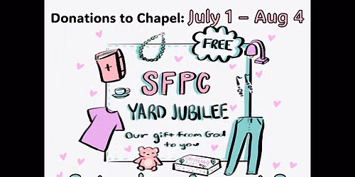 SFPC Yard Jubilee
