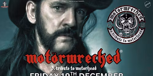 Motorwreked - A tribute to Motorhead + Jon Mahon DJ Set Kerrang Radio 