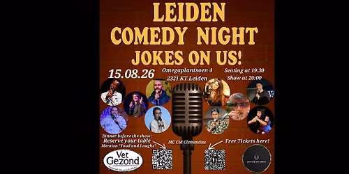 Leiden  Comedy Night: Jokes on us!