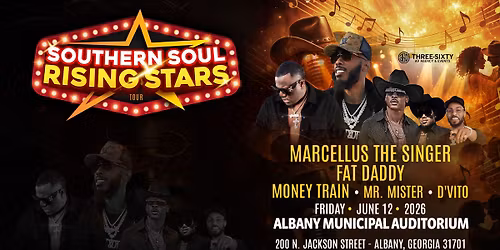 Southern Soul Rising Stars Tour: Marcellus the Singer and Fat Daddy