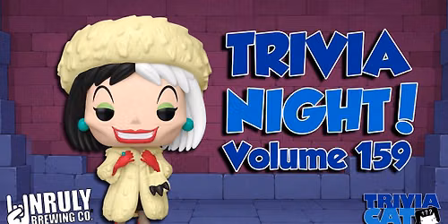 Muskegon (Unruly Brewing) Trivia Night! \u2013 Volume #159