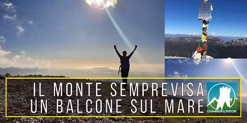 MercolediTrek sul Semprevisa: Un balcone sul Mare