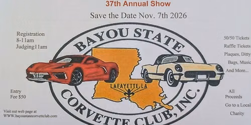 Bayou State Corvette Club Annual Show