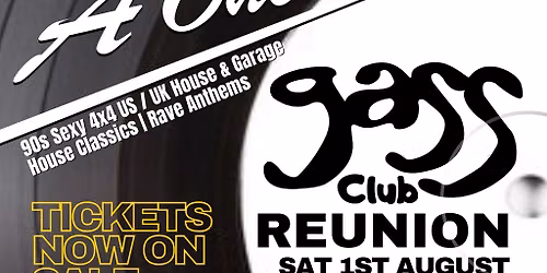 A One Night Stand ~ Gass Club Reunion