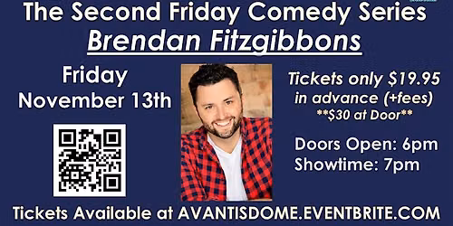2nd Friday Comedy Series: Brendan Fitzgibbons