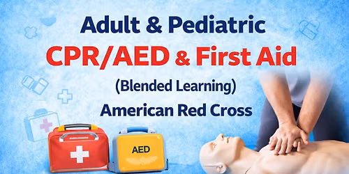 Adult & Pediatric CPR\/AED\/First Aid - American Red Cross