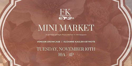 Francis King's Biennial Mini Market