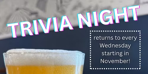 Weekly Trivia at Tideline in Durham!