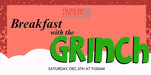 Save the Date! Breakfast with the Grinch