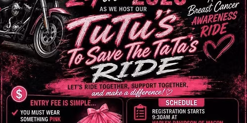 Tutu\u2019s to Save the Tata\u2019s