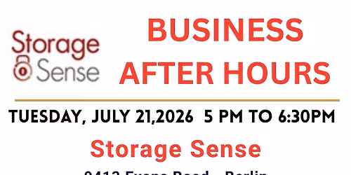 BUSINESS AFTER HOURS--Storage Sense