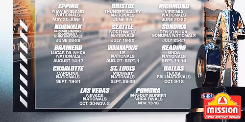 NHRA Finals at In-N-Out Burger Pomona Dragstrip