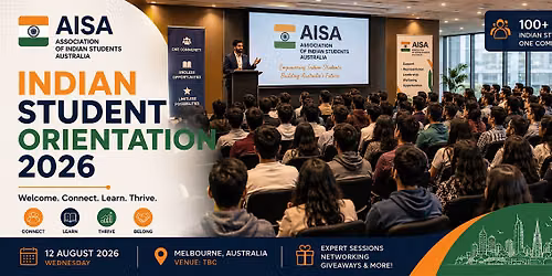 AISA: Indian Students Orientation Aug 2026
