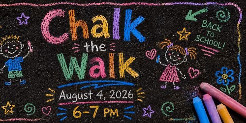 Chalk the Walk with Altamont PTA