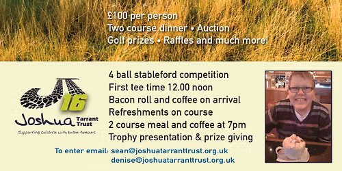 Joshua Tarrant Trust Memorial Golf Day